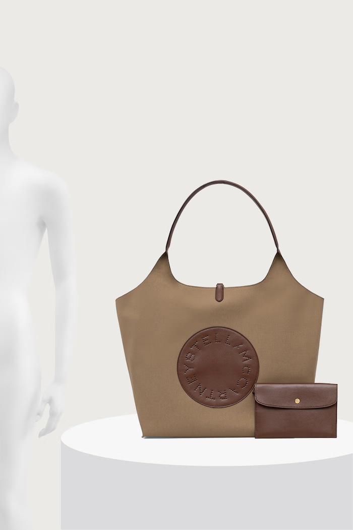 Stella McCartney LOGO REVESIBLE torebka shopper damska 7B0206.WP0753