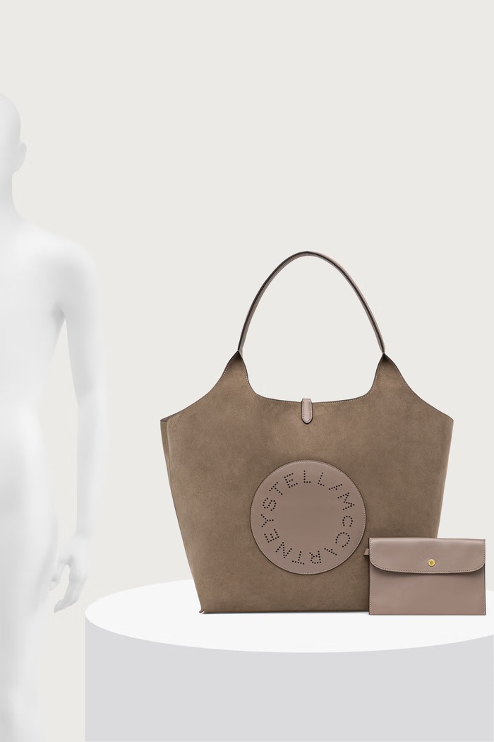 Stella McCartney LOGO REVESIBLE torebka shopper damska 7B0206.WP0749