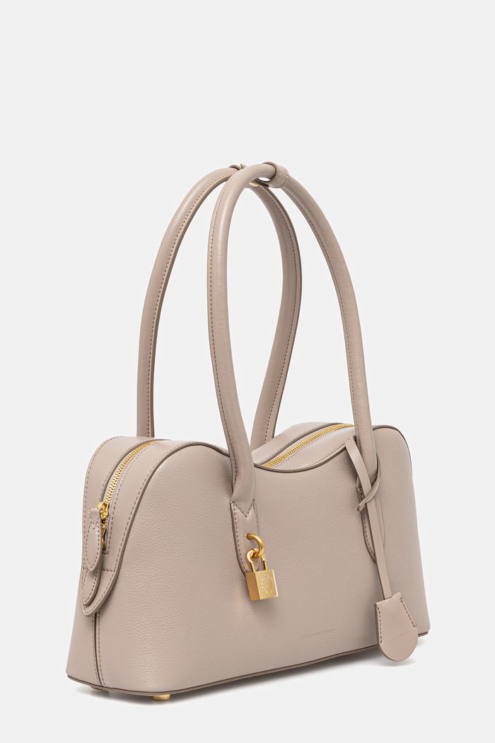 Stella McCartney STELLA RYDER torebka damska z imitacji skóry 7B0138.WP0543 brązowy AW26