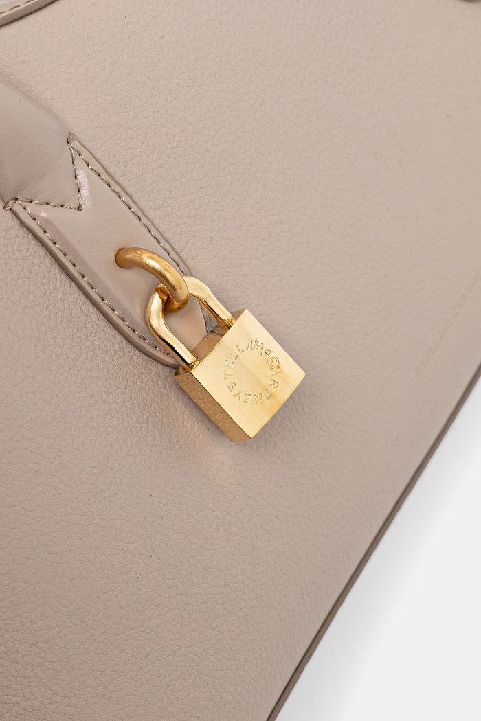 Stella McCartney STELLA RYDER torebka damska z imitacji skóry brązowy 7B0138.WP0543