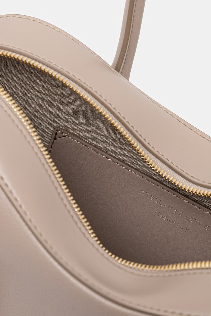Stella McCartney STELLA RYDER torebka damska z imitacji skóry 7B0138.WP0543 brązowy