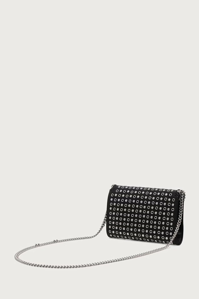Akcesoria Stella McCartney FALABELLA torebka damska z imitacji skóry 581238.WP0739 czarny