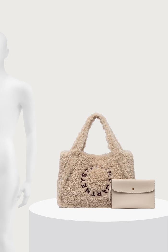 Stella McCartney LOGO TOTE torebka shopper damska 502793.WP0747