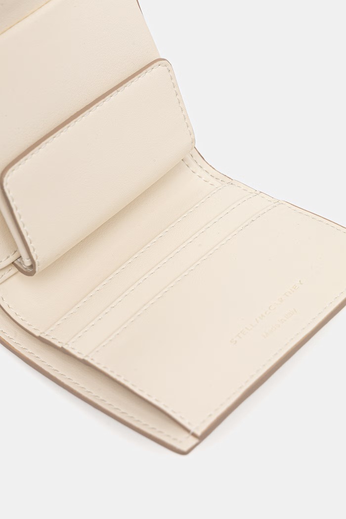 Akcesoria Stella McCartney STELLA RYDER portfel z imitacji skóry damski 7P0080.WP0533 beżowy