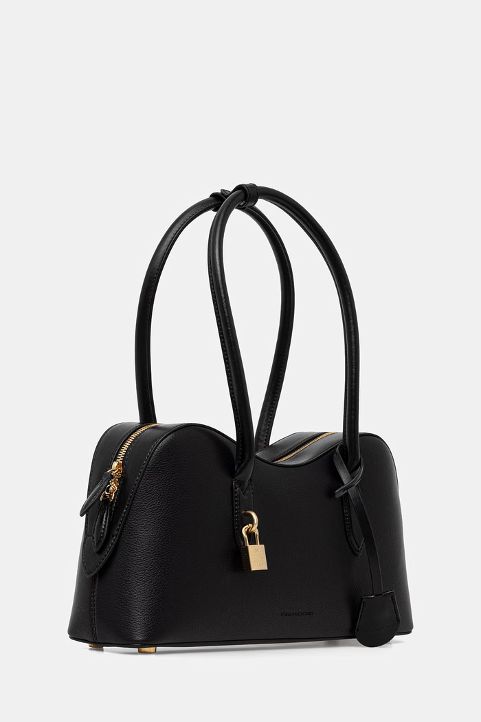 Stella McCartney STELLA RYDER torebka damska z imitacji skóry 7B0138.WP0533 czarny AW26