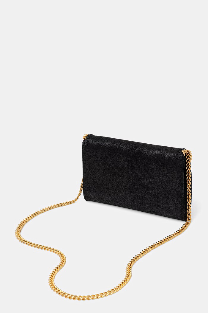 Akcesoria Stella McCartney FALABELLA torebka crossbody damska 581238.W9355 czarny