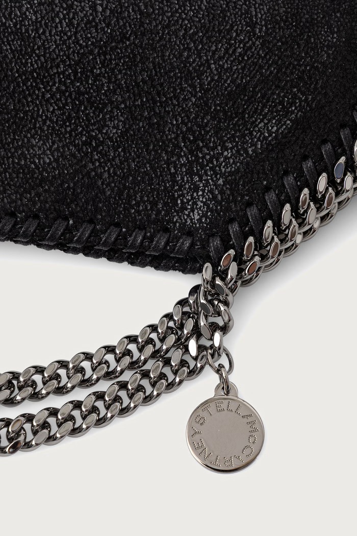 TINY BAG torebka crossbody damska z imitacji skóry Stella McCartney 391698.W9132 czarny