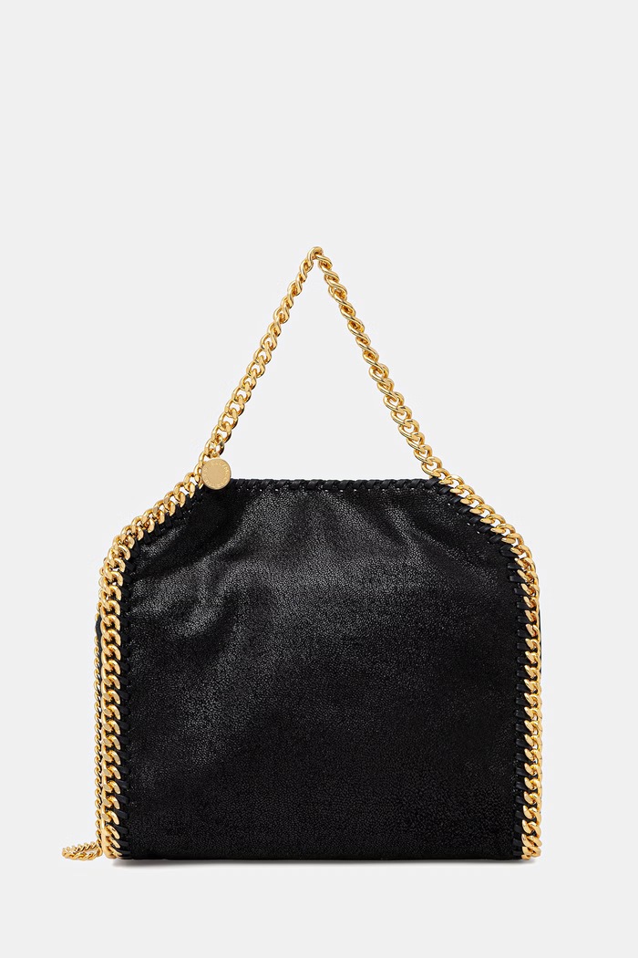 Stella McCartney FALABELLA MINI torebka crossbody damska czarny 371223.W9355