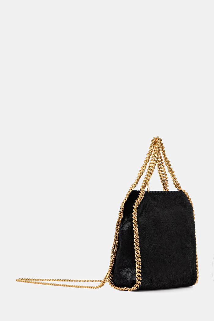 Stella McCartney FALABELLA MINI torebka crossbody damska 371223.W9355 czarny AW26