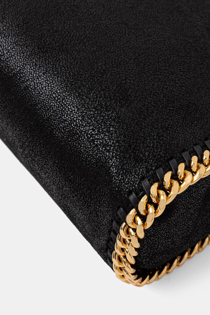 Stella McCartney FALABELLA MINI torebka crossbody damska czarny 371223.W9355