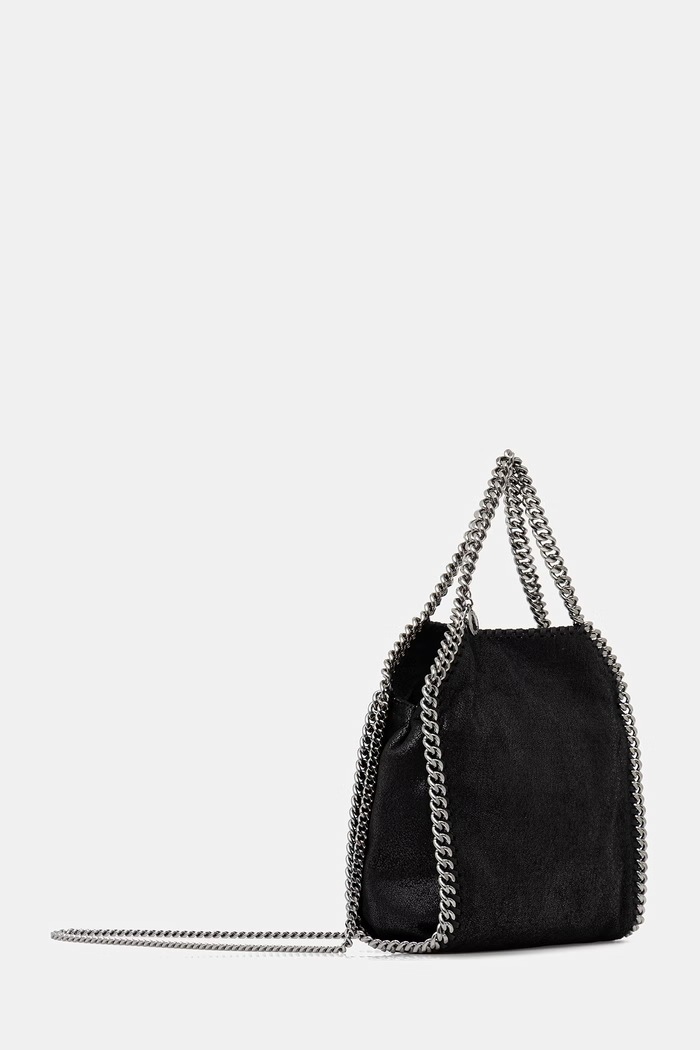 Stella McCartney FALABELLA MINI torebka crossbody damska 371223.W9132 czarny AW26