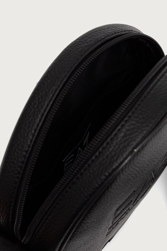 EA7 Emporio Armani torebka crossbody damska z imitacji skóry AF27199.7W001528 czarny