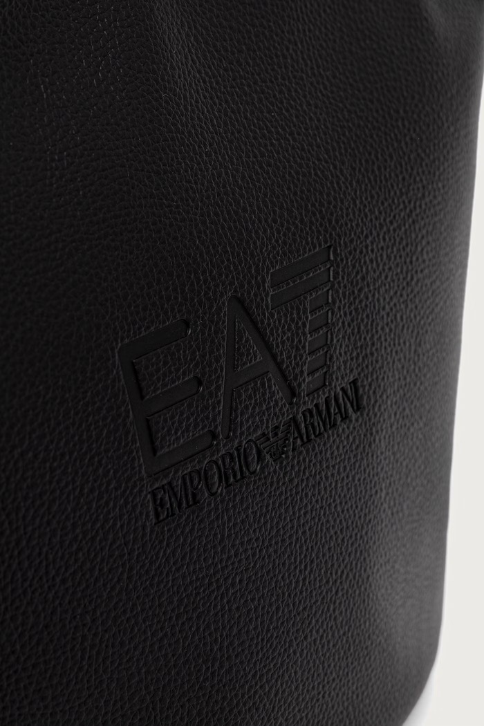 EA7 Emporio Armani torebka tote damska z imitacji skóry czarny AF27199.7W001529