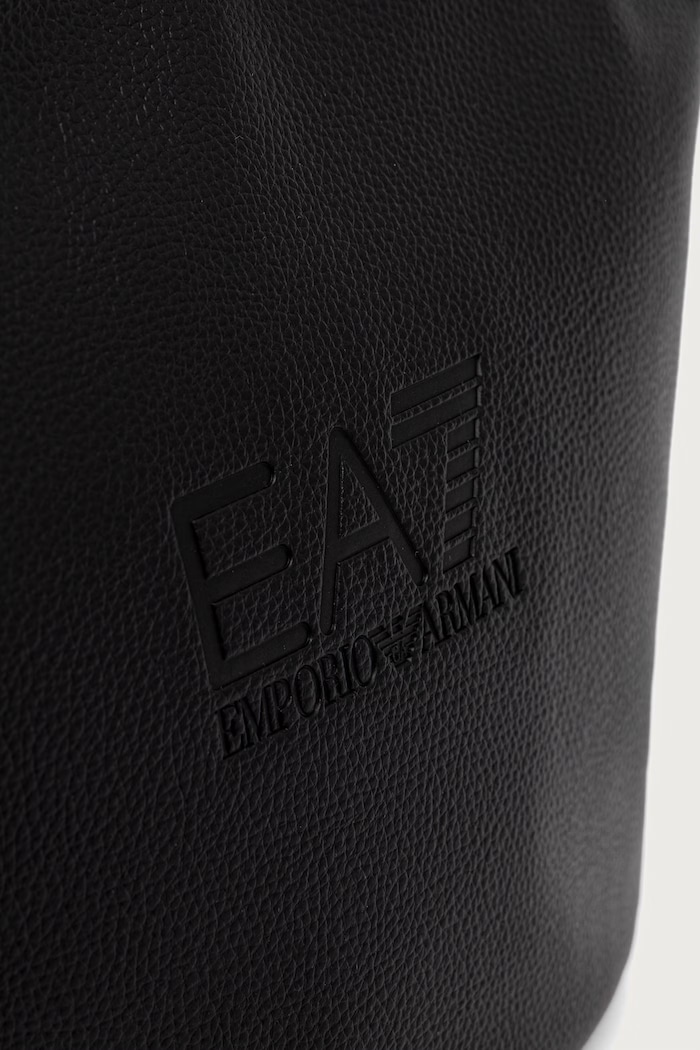 EA7 Emporio Armani torebka tote damska z imitacji skóry czarny AF27199.7W001529