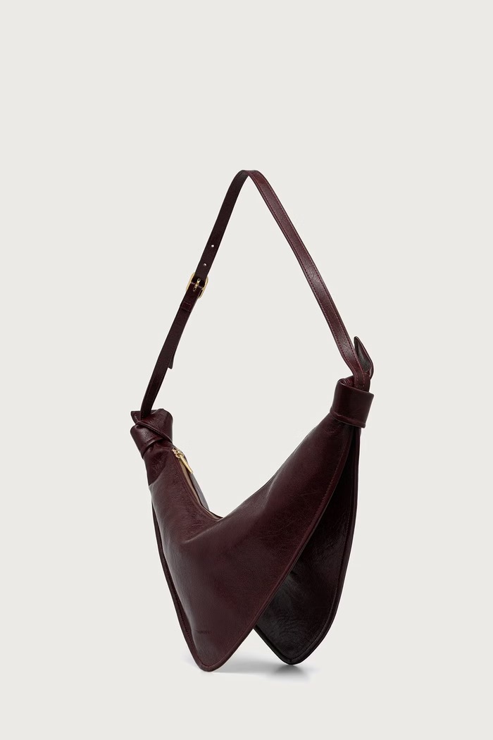 Themoire Torebka crossbody damska SAFFO 262WTMS00.CVFL bordowy AW26