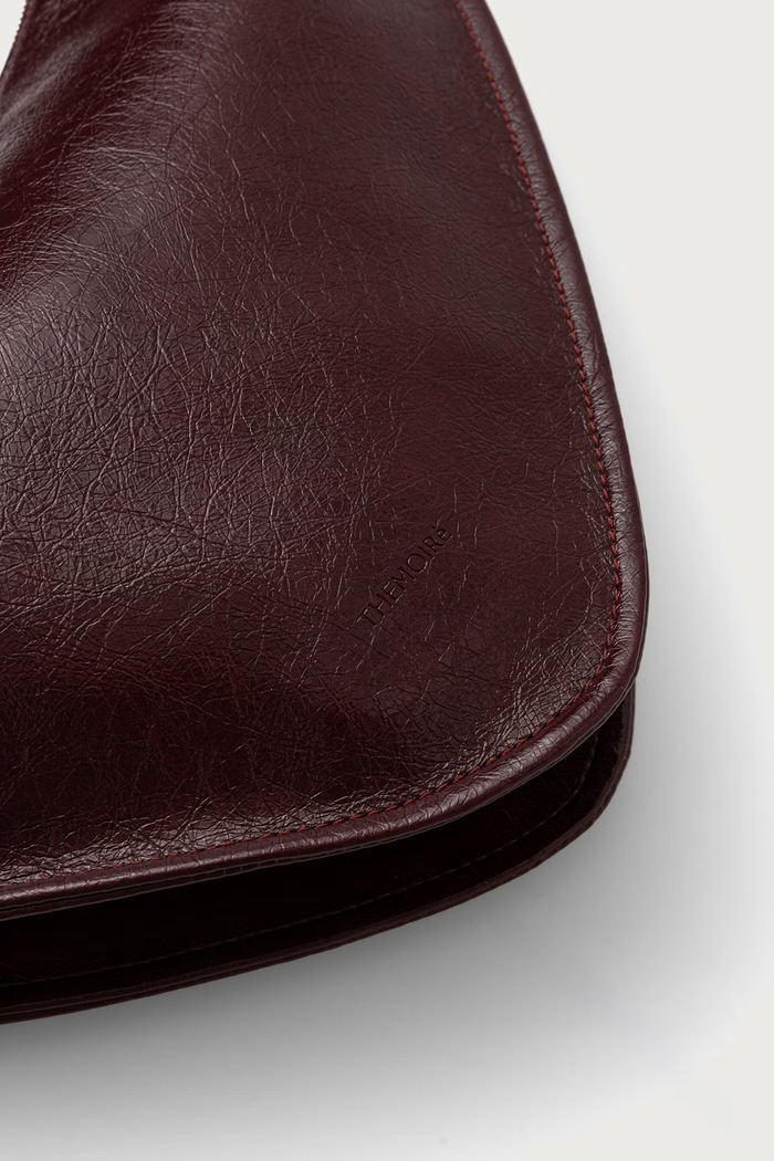 Torebka crossbody damska SAFFO Themoire 262WTMS00.CVFL bordowy