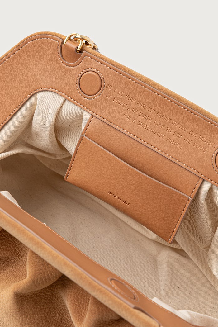 Torebka crossbody damska BIOS Themoire brązowy 262WTMB00.OOFP