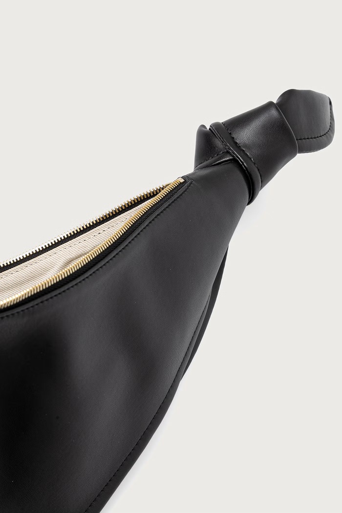 Torebka crossbody damska SAFFO Themoire czarny 262WTMS00.OOVF