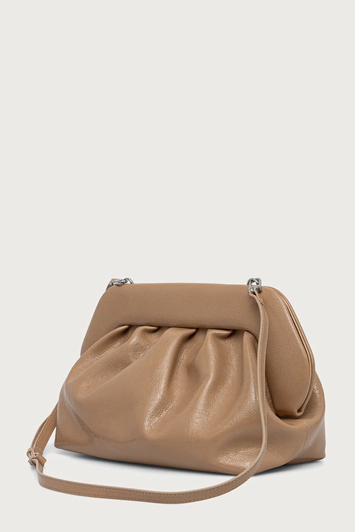 Akcesoria Themoire Torebka crossbody damska skórzana BIOS 262WTMB00.CVFL beżowy