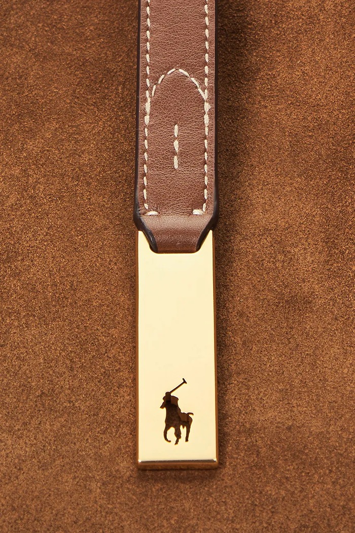 Polo Ralph Lauren torebka damska zamszowa 428938748001 multicolor