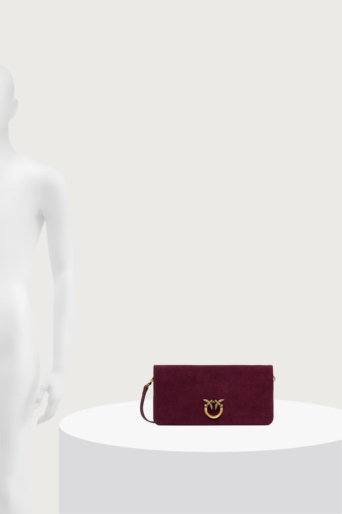 Pinko Borsa a tracollo da donna in camoscio 106022.A0F6