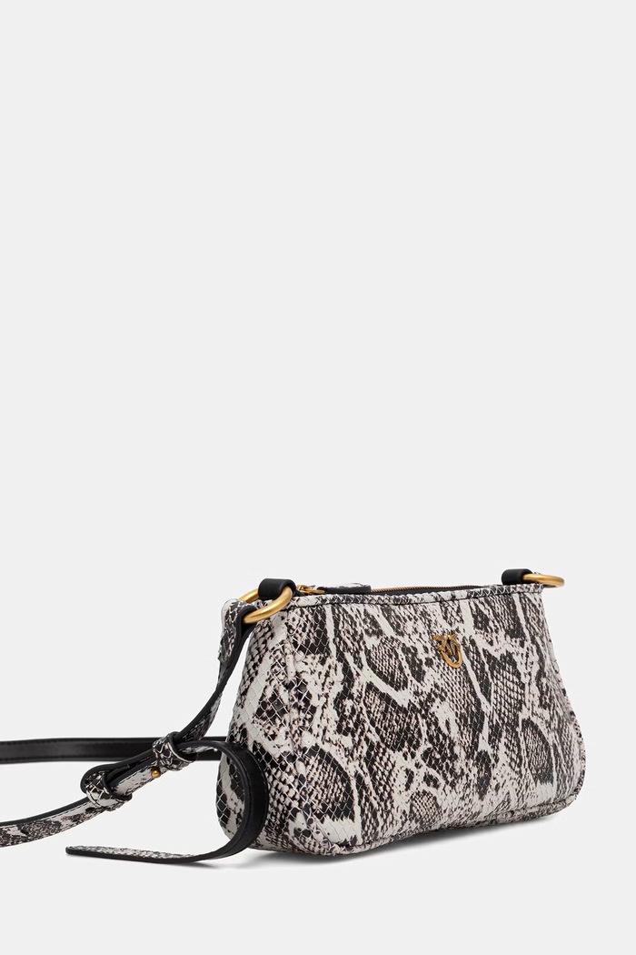 Pinko torebka crossbody damska skórzana 105069.A3E5 czarny AW26