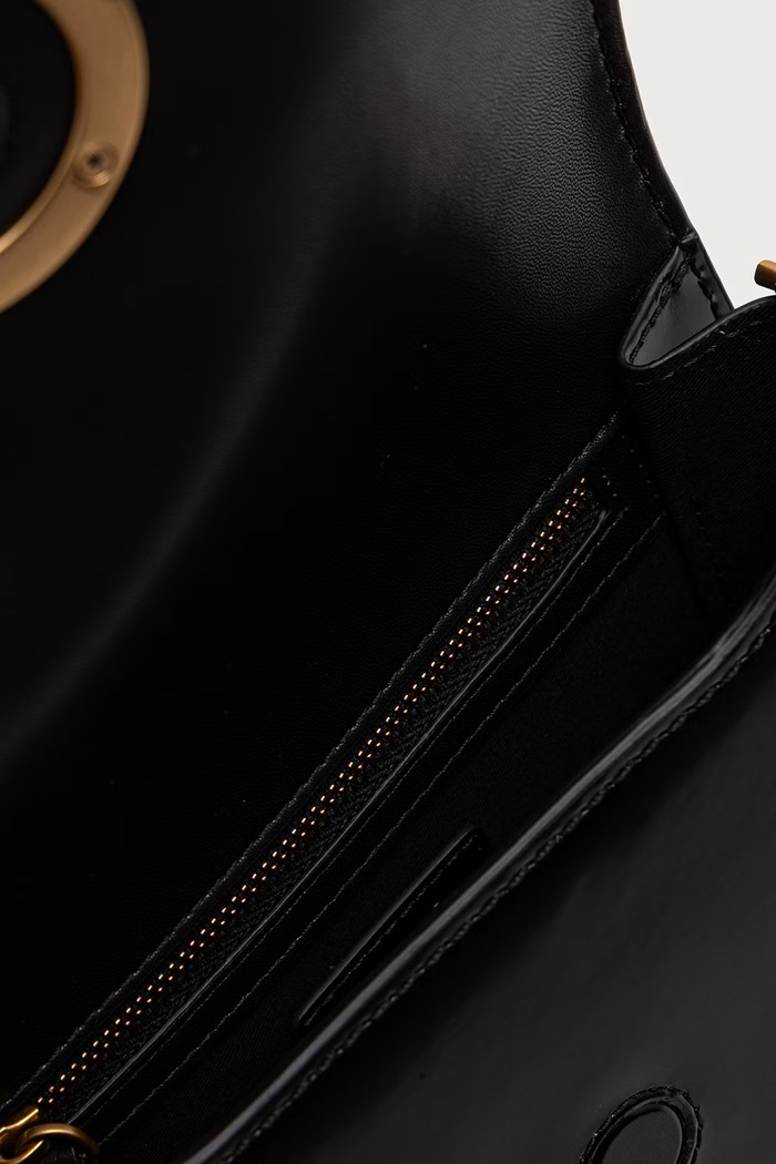 Pinko crossbody kabelka dámská kožená 104297.A1EN černá