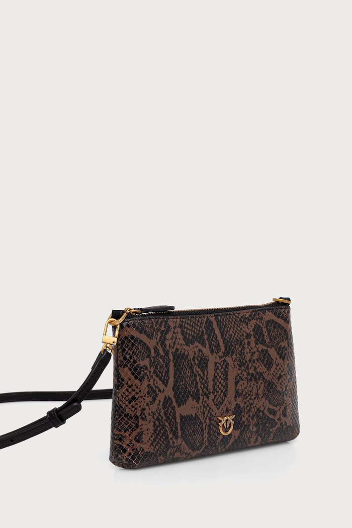 Pinko torebka damska skórzana 104277.A3E5 brązowy AW26