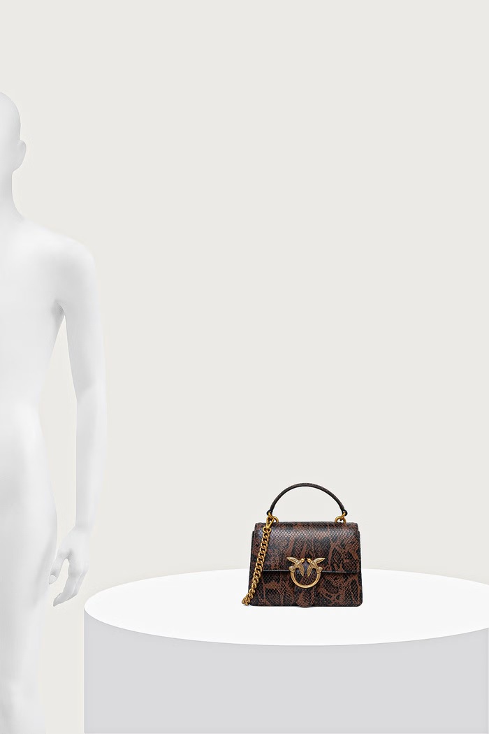 Pinko Torebka crossbody damska z imitacji skóry 100071.A3E5