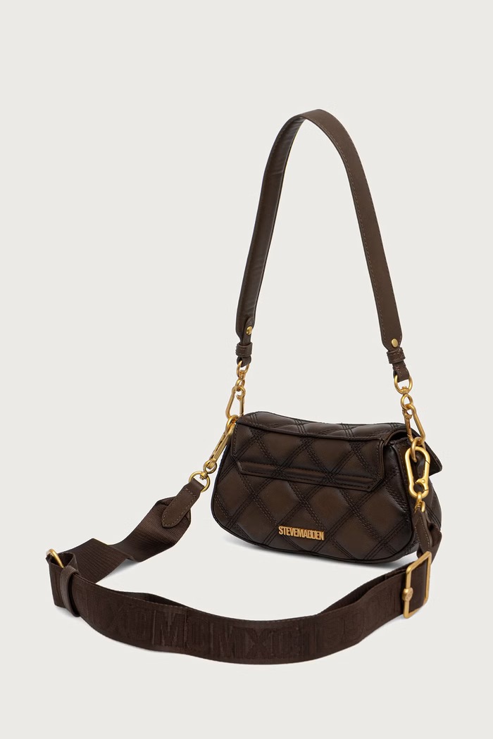 Dodatki Steve Madden Torbica čez ramo ženska Btaiga-Q SM13002668 rjava