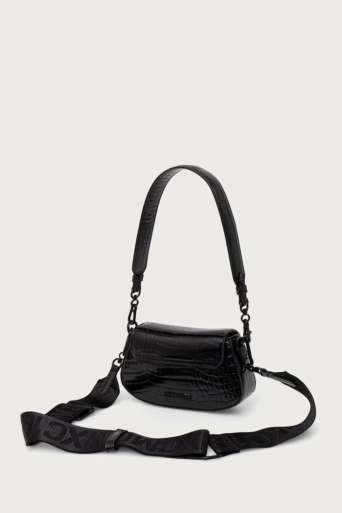 Аксесоари Steve Madden чанта crossbody дамска от имитация на кожа Btaiga-E SM13002573 черен