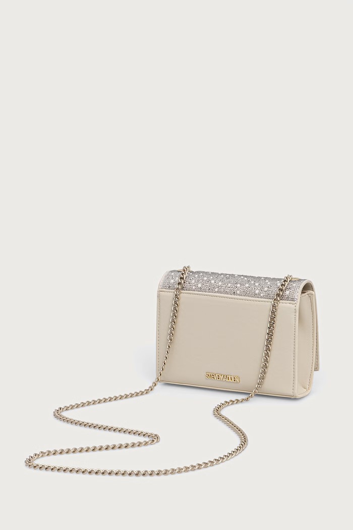 Akcesoria Steve Madden torebka crossbody damska Bramonem SM13002295 beżowy
