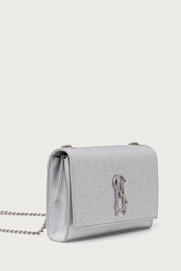 Steve Madden crossbody torbica ženska Bramonem SM13002295 srebrna AW26