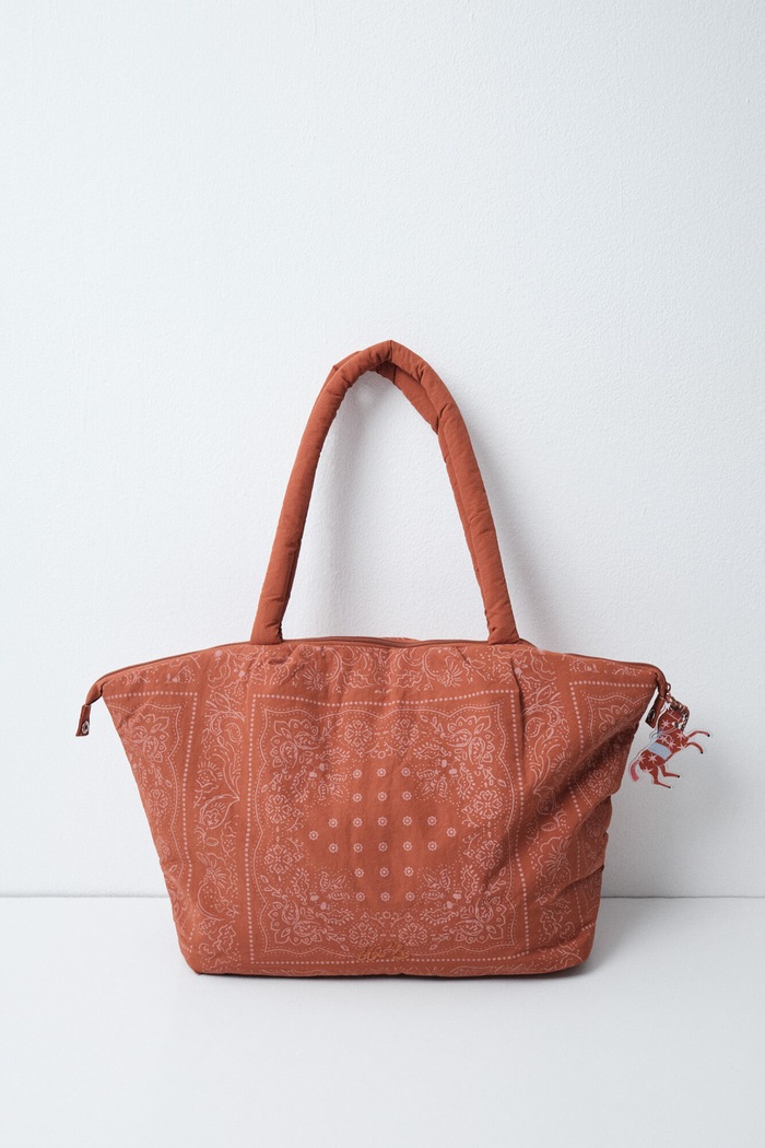 women'secret Torebka shopper damska brązowy 3064310