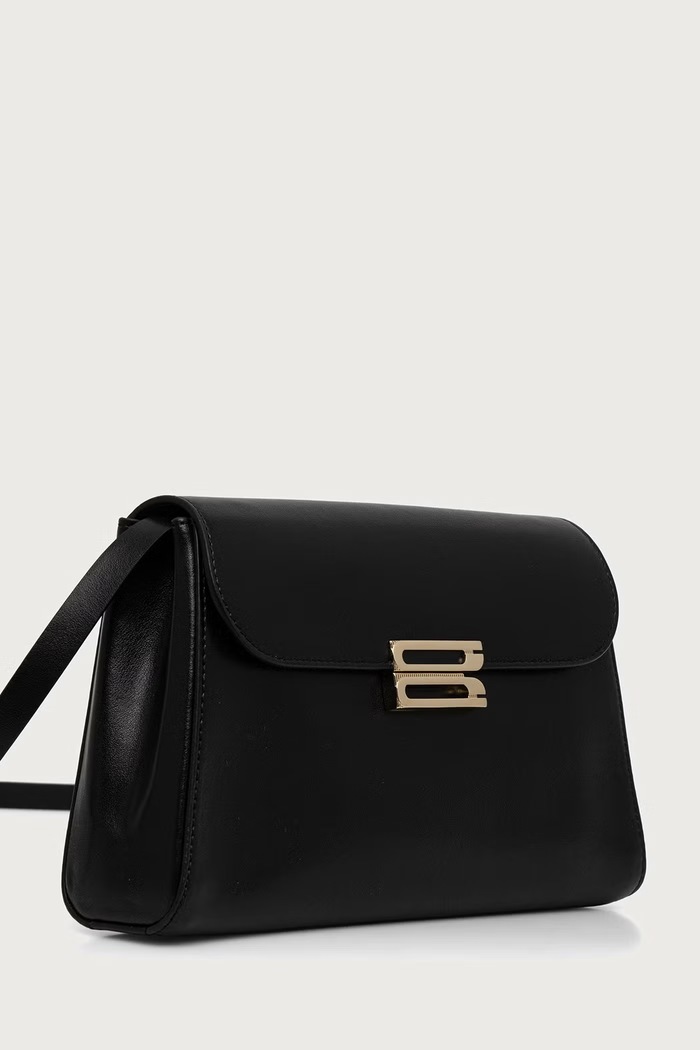 Victoria Beckham Torebka crossbody damska skórzana Dorian B426AAC007830A czarny AW26