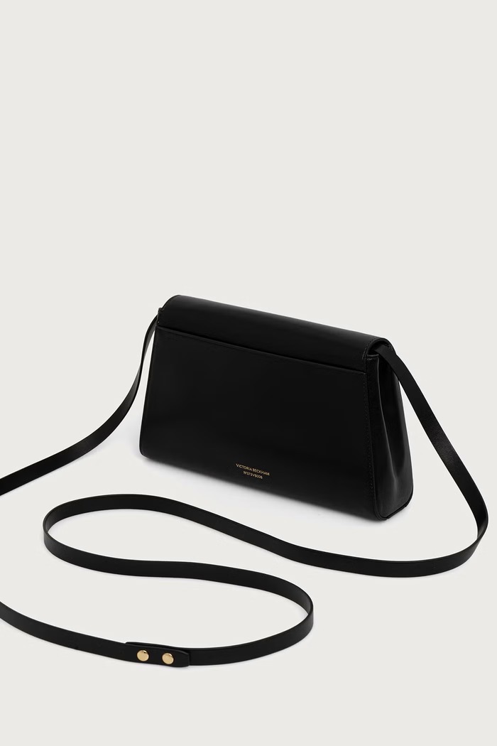 Akcesoria Victoria Beckham Torebka crossbody damska skórzana Dorian B426AAC007830A czarny
