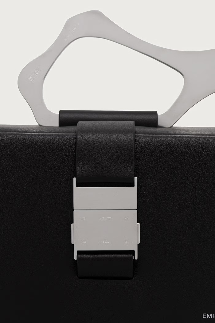 HELIOT EMIL torebka crossbody damska skórzana czarny AW26PRE.15.041