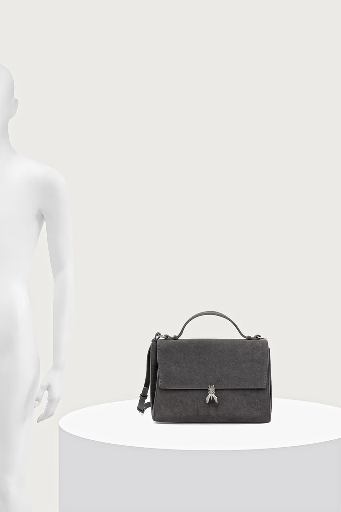 Patrizia Pepe torebka crossbody damska zamszowa 8B0173.L152