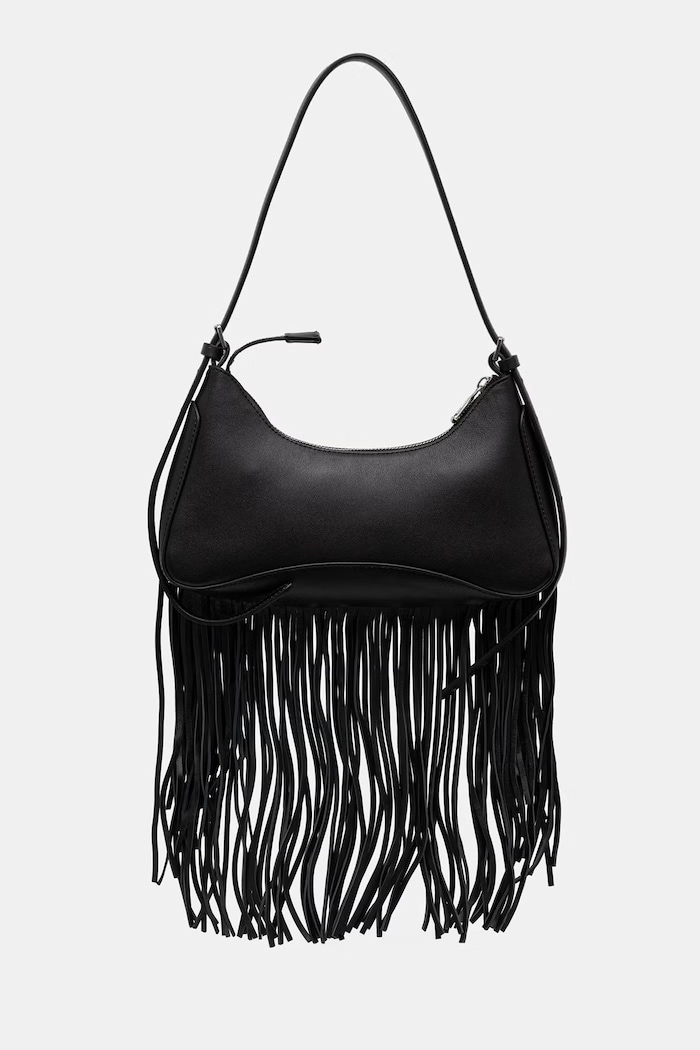Akcesoria Patrizia Pepe torebka hobo damska skórzana 8B0166.L101 czarny