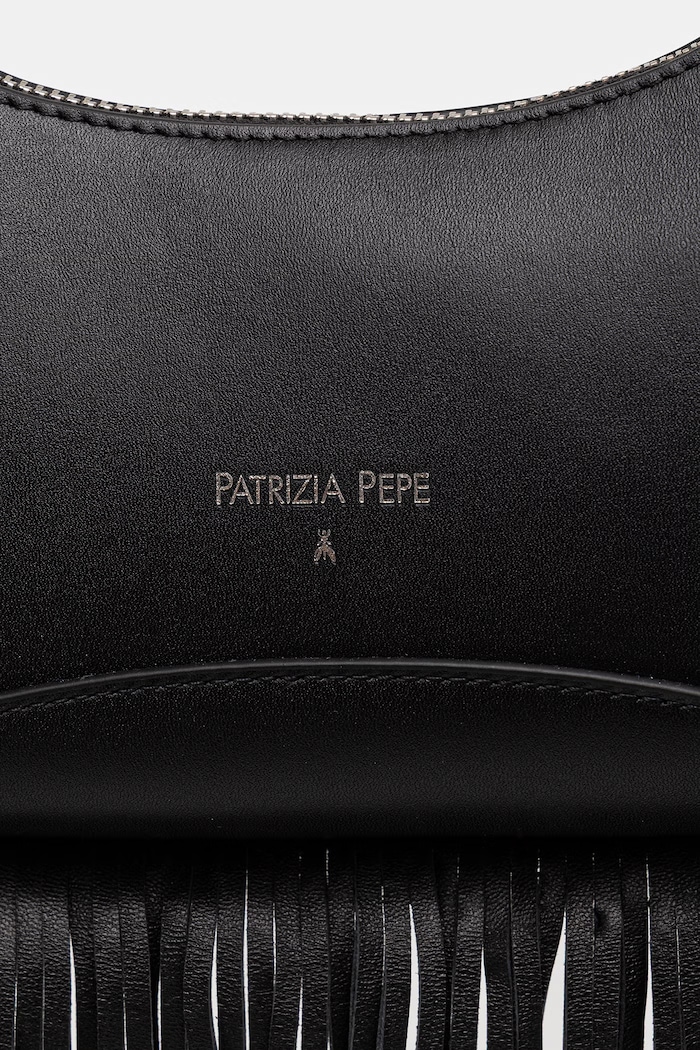 Patrizia Pepe torebka hobo damska skórzana 8B0166.L101
