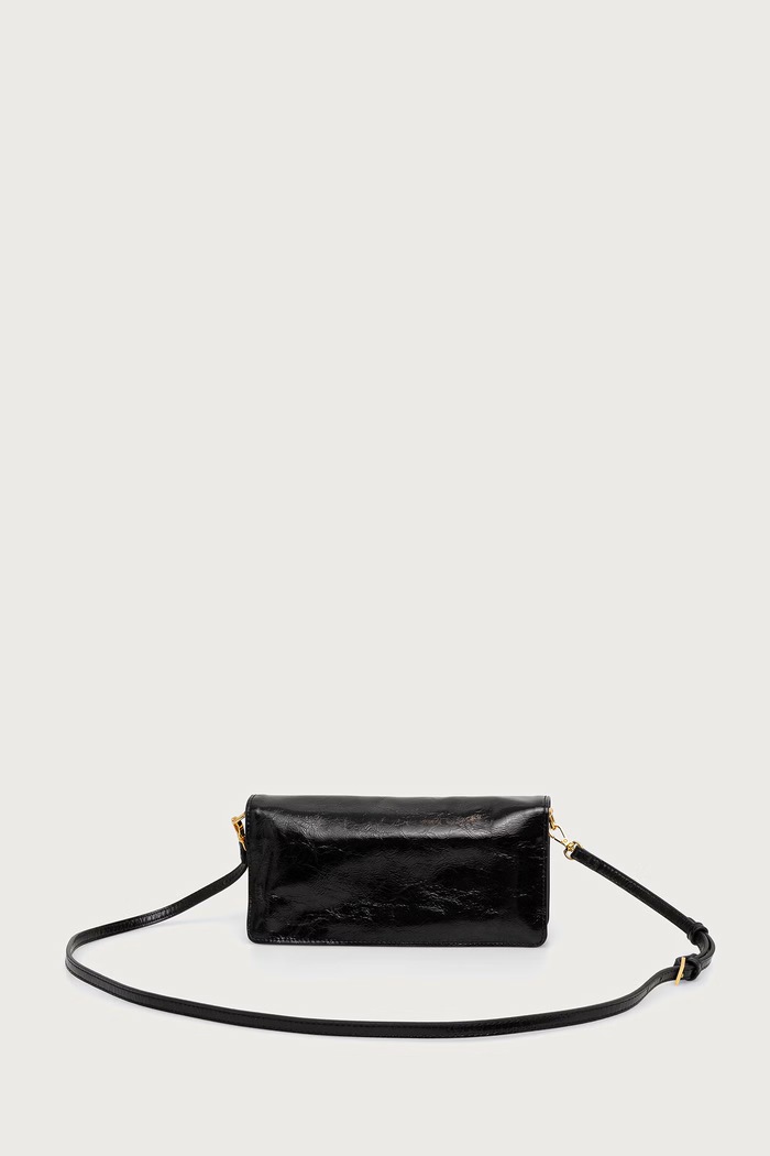 Akcesoria Patrizia Pepe torebka crossbody damska skórzana 8B0131.L0008 czarny