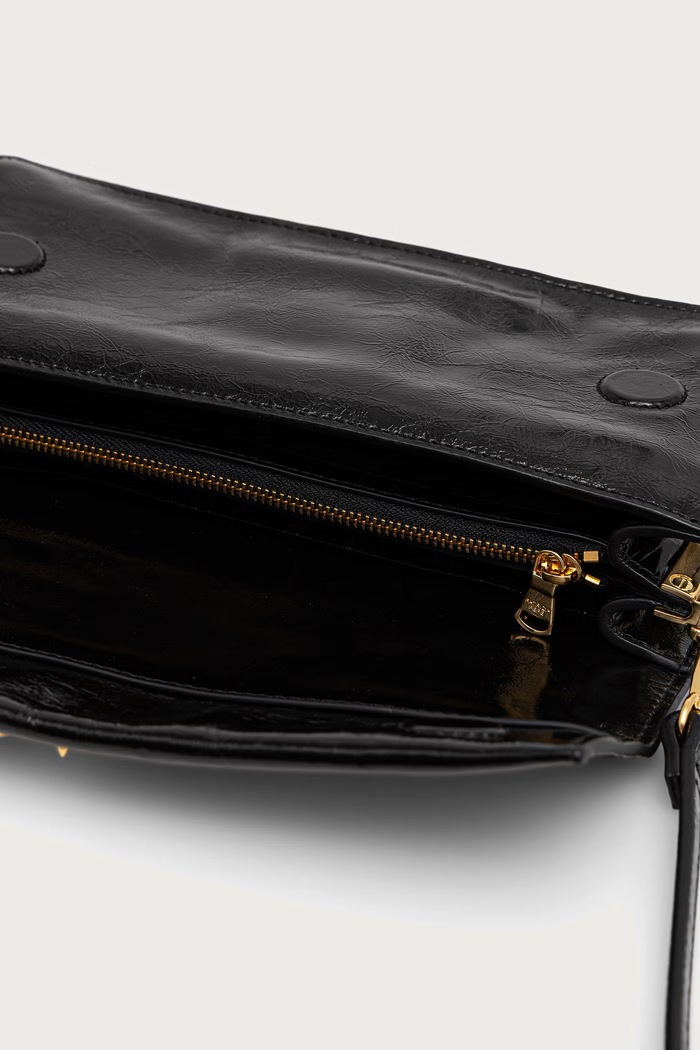 Patrizia Pepe torebka crossbody damska skórzana 8B0131.L0008 czarny