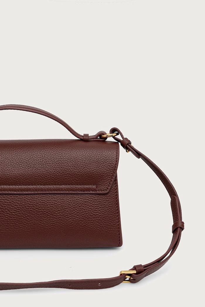 Patrizia Pepe torebka crossbody damska skórzana brązowy 8B0117.L133