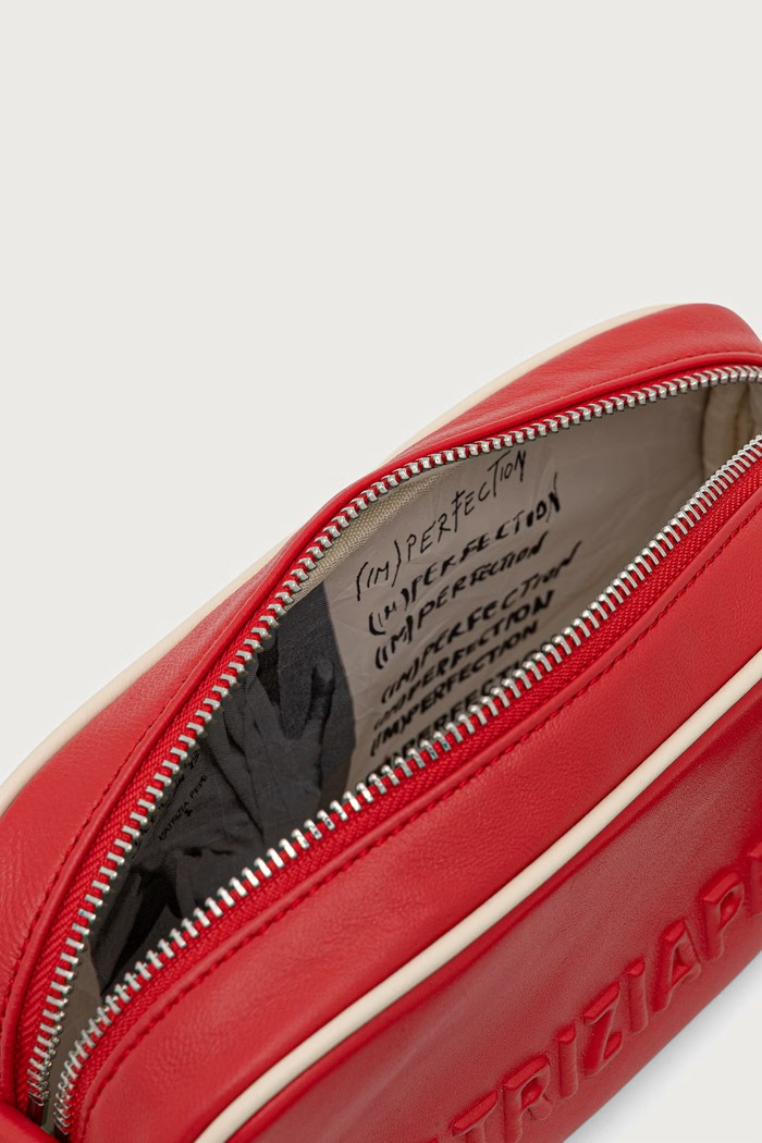 Patrizia Pepe torebka crossbody damska skórzana 8B0116.L0006 czerwony