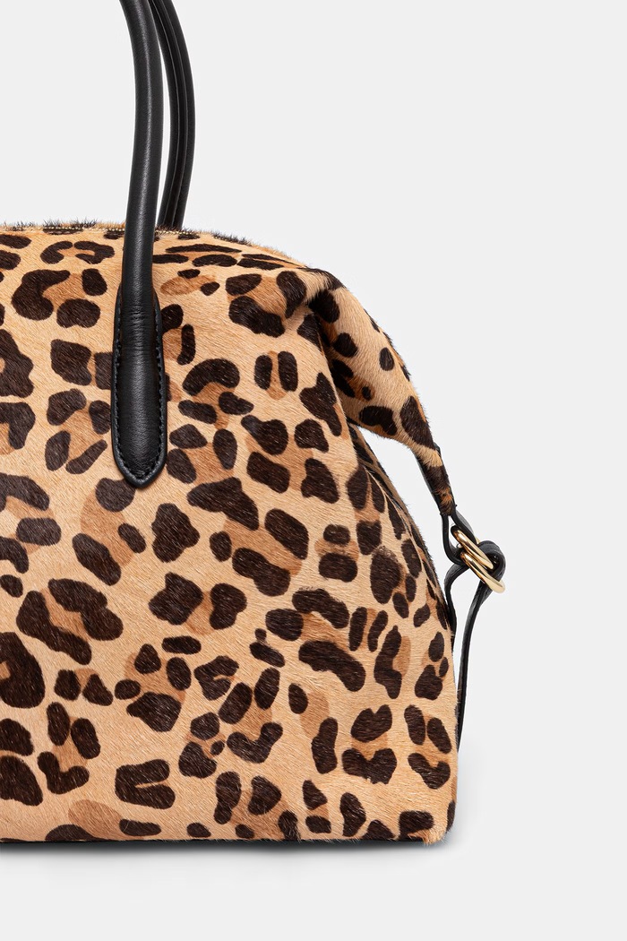 Patrizia Pepe torebka shopper damska skórzana beżowy 8B0110.L056
