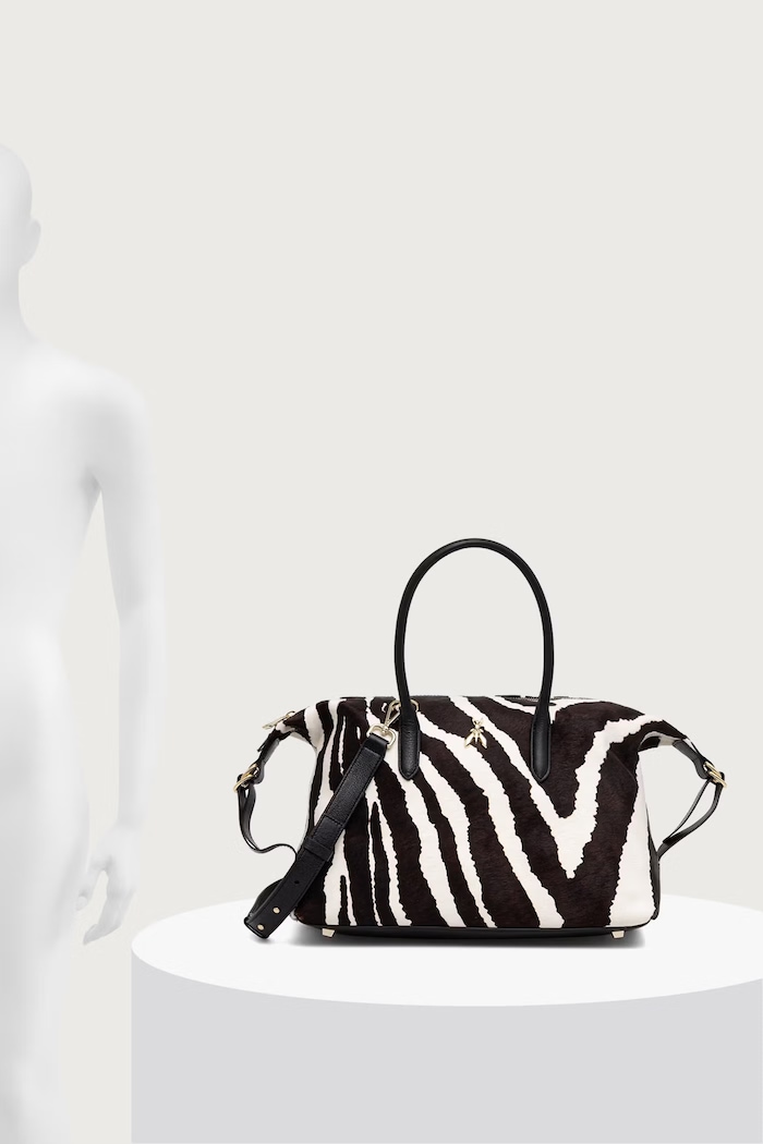 Patrizia Pepe Torebka shopper damska skórzana 8B0110.L056