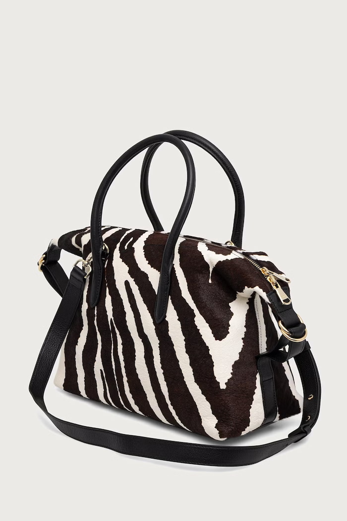 Akcesoria Patrizia Pepe Torebka shopper damska skórzana 8B0110.L056 brązowy