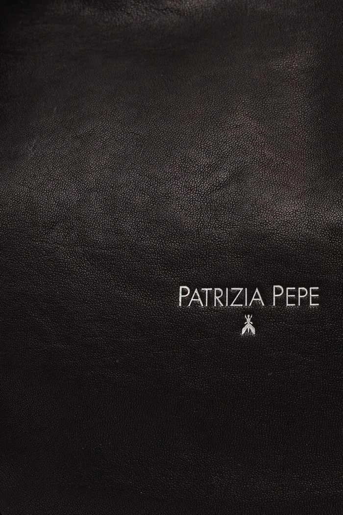 Patrizia Pepe torebka tote damska skórzana 8B0094.L005 czarny