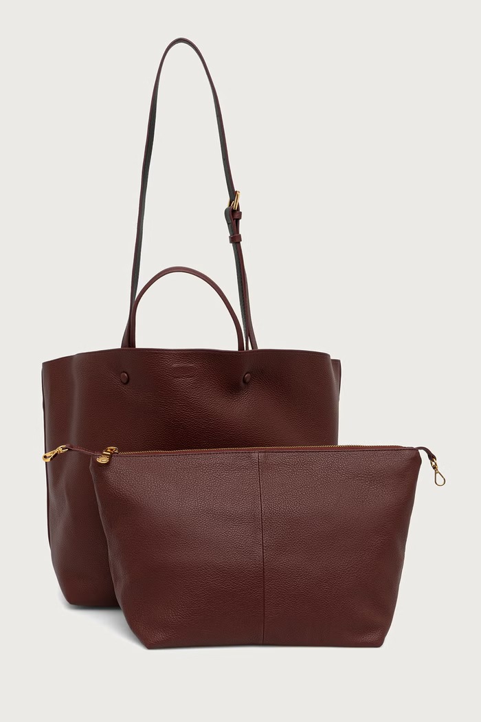 Patrizia Pepe torebka shopper damska skórzana 8B0054.L133 brązowy AW26