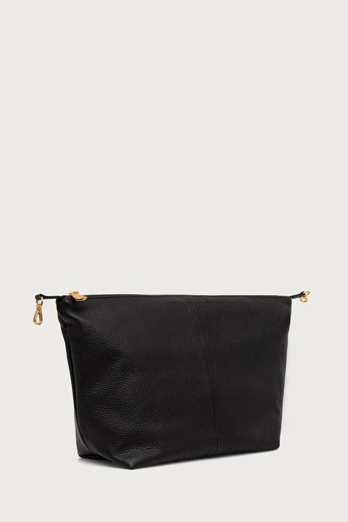 Patrizia Pepe torebka shopper damska skórzana 8B0054.L133 czarny